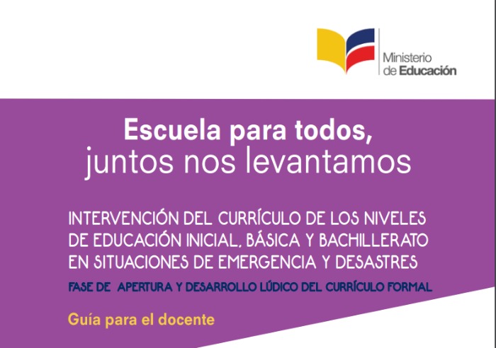 Descargar la Guía del Docente 2020-2021 del Ministerio de Educación en Ecuador