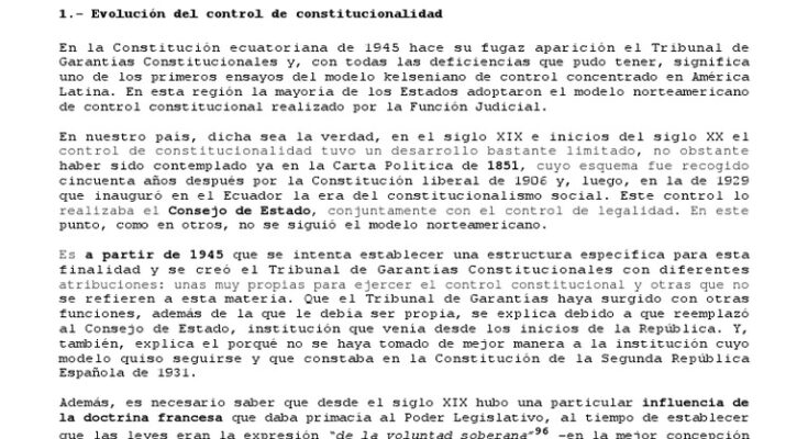 Las funciones del estado en las constituciones ecuatorianas hasta 1998 eran