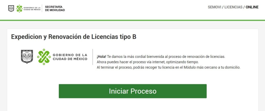 Requisitos para renovar la licencia tipo b